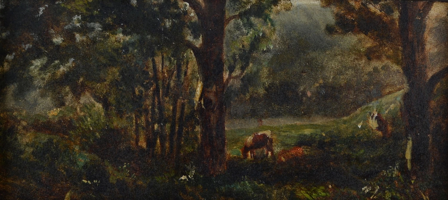 Paesaggio a Fontainebleau
